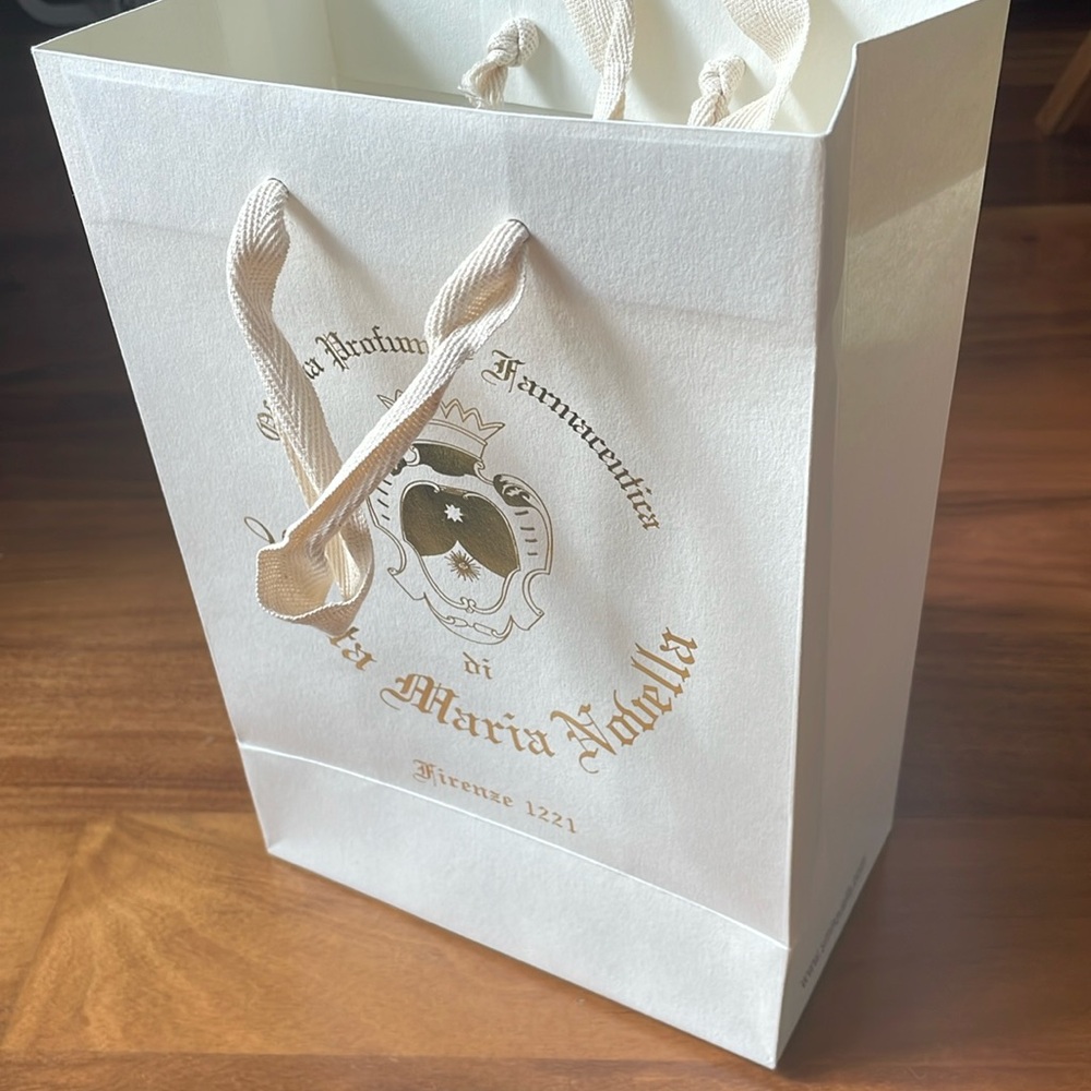 Santa Maria Novella gift shopping bag